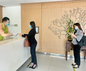 Pomelotel Patra Kuningan Jakarta - Reception