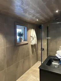 Fjelleventyret gårdsovernatting - Badezimmer