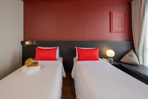 Blue Hippo & Red Crocodile Hotel - Chambre