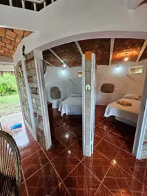 Las Cabañas del Tio Lalo - Vue de la chambre