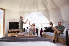 Pura Eco Retreat, Jebel Hafit Desert Park - Værelse