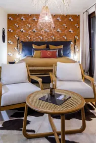 Terre de Maquis, maison d'hôtes vue mer Corse - Habitación