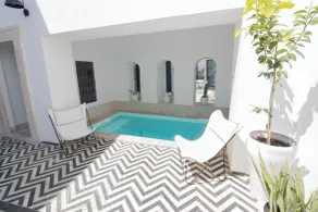 Dar Dou Boutique Guesthouse Art and Pool in Tunis Medina - Piscina