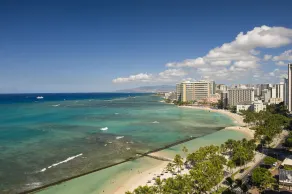 The Twin Fin Hotel - View from room