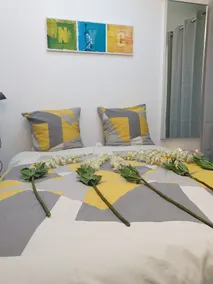 Appartement entier meublé à Beaumont proche Futuroscope et Poitiers Technopole - Habitación