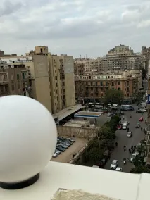 Royal Cairo Hotel - Ausblick vom Zimmer