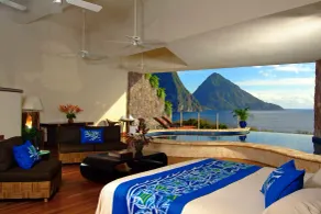 Jade Mountain - Room