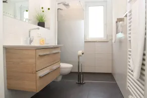 Meraviglioso appartamento totalmente attrezzato con giardino | Accanto alla spiaggia | Ammette animali domestici - Bagno