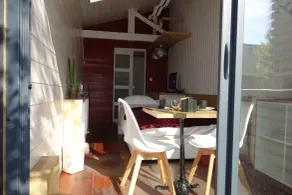 Gîte avec sauna, jardin et barbecue - Chambre