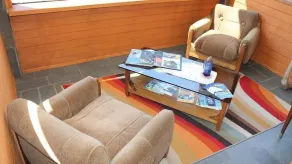 Hotel El Coihue - Lobby sitting area