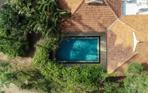 The World Backwaters, Alleppey - Vue de la chambre