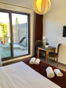 Les Terrasses D'Aix - Studio avec Grande Terrasse privée - Chambre