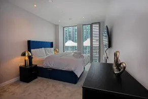 Luxury City Condo-Terrace - Gym - Parking - Central Manchester - Værelse