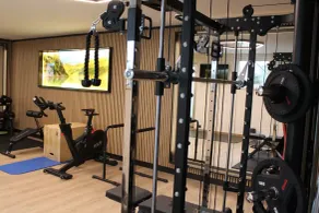 Apartment Panorama - Fitnessbereich