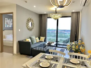 Bom Homes- Vinhomes Ocean Park- Studio Apt - View from room