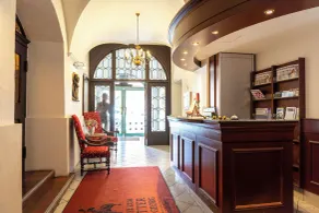 Hotel zum Ritter St Georg - Oldest Residential Building in Heidelberg since 1592 - Réception