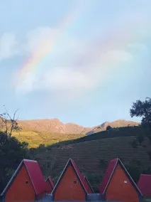 Pousada Recanto da Lua - Vue de la chambre