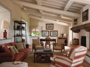 Castiglion del Bosco, A Rosewood Hotel - Coin salon dans le hall