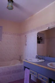 Chambres du Manoir de Blanche Roche - Baño