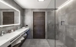 Aparthotel Panorama Living Dolomites - Salle de bain