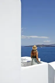 Santorini View - Vue de la chambre