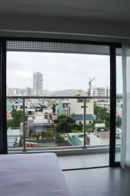 A'dor Hotel & Spa Quy Nhơn - Ausblick vom Zimmer