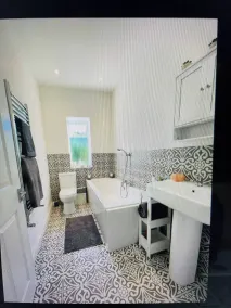 Newcastle Pet friendly 1 bed drive garden 10m city - Salle de bain