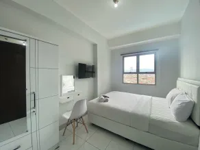 Bright And Relaxing 2Br At Mekarwangi Square Bandung - Værelse