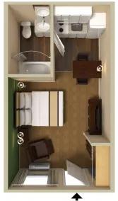 Extended Stay America Suites - Seattle - Southcenter - Chambre