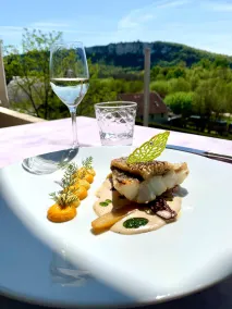 Château Hôtel La Terrasse - Teritoria - Restaurante