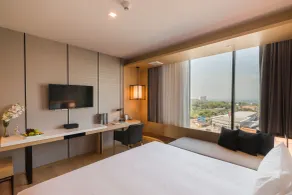 Arize Hotel Sri Racha - Vue de la chambre