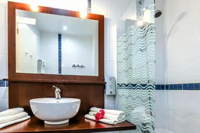 Hôtel Restaurant Les Vagues - Salle de bain