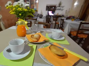 Olimpo B&B - Restaurang