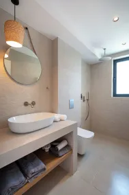 Thalo "Aegean Touch Apartments" - Bad
