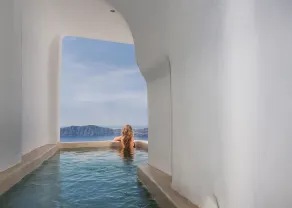 Iliovasilema Suites - Vue de la chambre