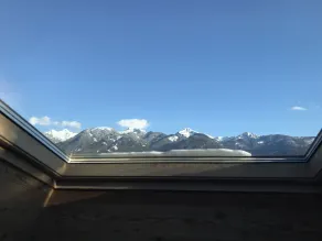 Grizzly Haus - Utsikt fra rommet