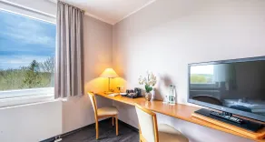 PLAZA INN Zwickau - Vista do quarto