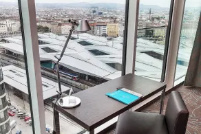 Motel One Wien-Hauptbahnhof - Vue de la chambre