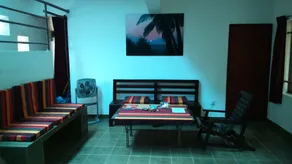 Sri Beach Bungalows And Villa - Zona de estar del vestíbulo