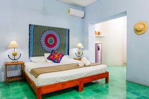 Casa del Solar Centro Cozumel - Wifi gratuito Fibra Óptica 200 Mbps - Habitación