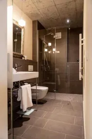 Hotel de l’Ours Preles - Badezimmer