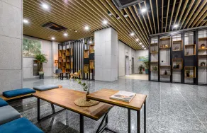 Hotel With Jeju - Lobby sitting area