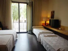 Hospedería Pax - Vue de la chambre