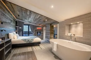 Chalet Hôtel le Prieuré & Spa  - Chambre