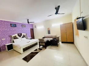 Roomshala 167 Hotel Red South Ex - Chambre