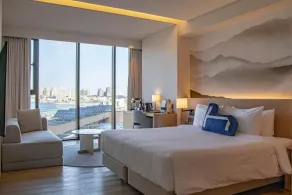 Homm Marina Sokcho - Ausblick vom Zimmer