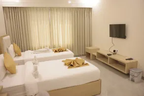 Hotel Rangoli - 10 min from Palsana chowk - Chambre