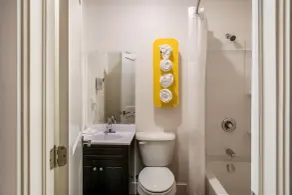 Motel 6-Moncton, NB - Salle de bain