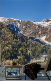 Le Massif Hotel & Lodge Courmayeur The Leading Hotels of the World - Vue de la chambre