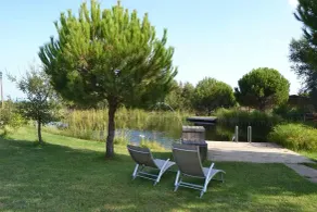 Camera privata con giardino, piscina e terrazza | Vista sul giardino - Terrazza/patio